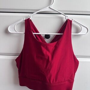 Fabletics Red Sports Bra